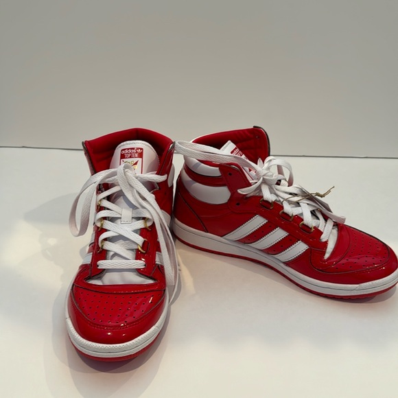 Adidas Top Ten RB, Red and White - Picture 1 of 5